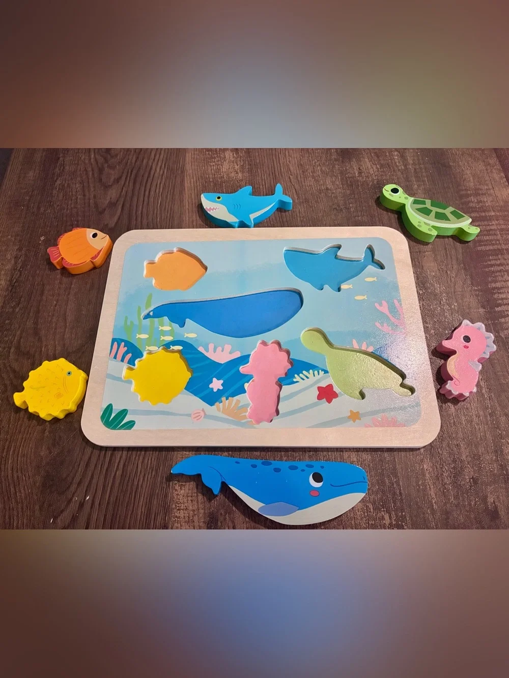 Wooden Ocean Puzzle